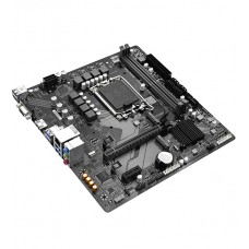 Материнская плата Socket1700, MATX, iB760 (VGA+HDMI), Gigabyte B760M H DDR4, 2DDR4, PCIx16, PCIx1