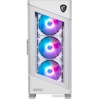Компьютерный корпус MSI MPG VELOX 100R WHITE ATX/Micro-ATX/ 2xUSB 3.2 1xUSB 3.2 TypeC, Белый