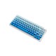 Клавиатура Ajazz AK820 MAX Sea Salt Switch Голубой