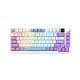 Клавиатура Ajazz AK820 MAX Magnetic Switch Белый