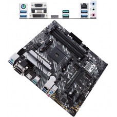 Материнская плата ASUS PRIME B550M-A  AM4 4xDDR4 4xSATA3 RAID 2xM.2 DVI-D D-Sub HDMI mATX