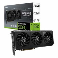 Видеокарта ASUS GeForce PRIME-RTX5060-O8G, 8GB GDDR7 128-bit 1xHDMI 3xDP PRIME-RTX5060-O8G