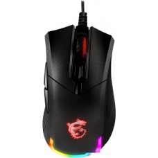 Мышь MSI Clutch GM50 USB2.0/TPE-кабель 2м/Вес 87г./RGB подсветка/Черный