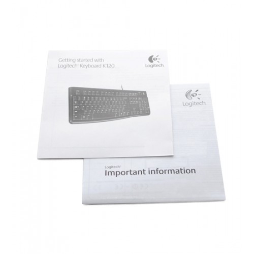 Клавиатура USB, Logitech K120 [920-002522], Черный, KeyBoard black, [920-002522]