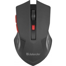 Мышь беспроводная Defender Accura MM-275 черный-красный