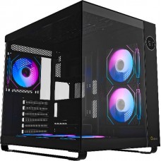 Корпус Ocypus Iota C70 BK ARGB ATX/mATX/mITX 2xUSB, Type-C, Черный, Iota-C70-BKD600XX-GL