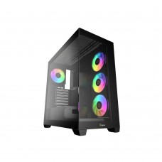 Корпус Ocypus Gamma C72 BK ARGB ATX/mATX/ITX 3xUSB Черный Gamma-C72-BKD400XX-GL