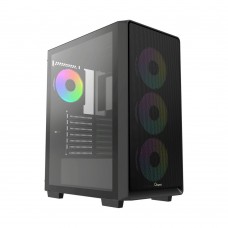 Корпус Ocypus Gamma C60 BK ARGB ATX/mATX/ITX 3xUSB Черный Gamma-C60-BKG400XX-GL