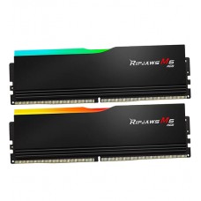 Комплект модулей памяти G.Skill RipJaws M5 RGB (AMD+Intel), F5-5200J4040A24GX2-RM5RK, DDR5, 48 GB, black, DIMM kit  (2x24GB)