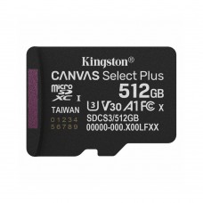 Карта памяти Kingston SDCS3/512GBSP Canvas Select Plus A1 U3 V30 512GB