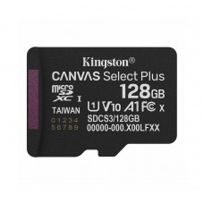 Карта памяти Kingston SDCS3/128GBSP Canvas Select Plus A1 U1 V10 128GB