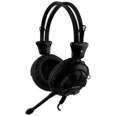 Наушники+микрофон A4tech HS-28 BLACK <20Hz-20kHz, 32 Om, 102dB, 1.8m>