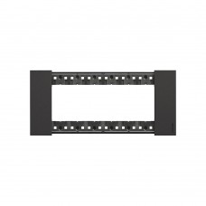 Рамка декоративная Bticino KA4806KG Living Now 6 постов черный