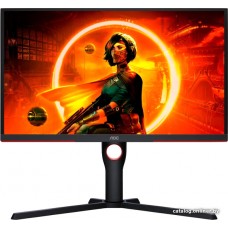 Монитор Игровой 24,5" AOC 25G3ZM/BK VA 1920x1080 240Hz 1ms 300cdm 3000:1 2xHDMI DP HAS Черный