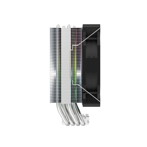 Кулер для процессора Huntkey Storm T400, ARGB, S1851/1700/1200/AM4/AM5, 180W, 800-1800rpm, 4pin (Storm T400 Fantasy ARGB)