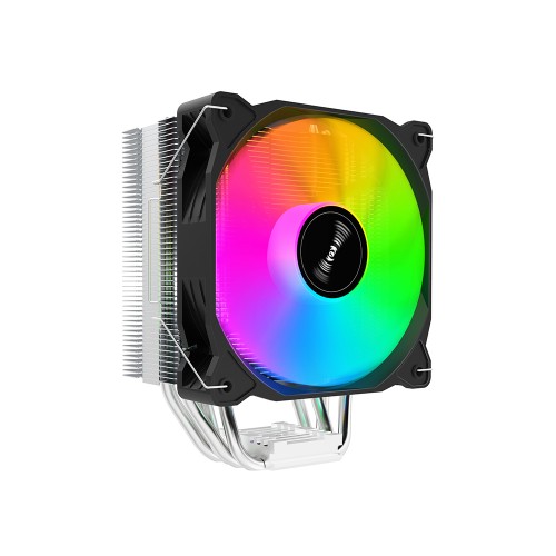 Кулер для процессора Huntkey Storm T400, ARGB, S1851/1700/1200/AM4/AM5, 180W, 800-1800rpm, 4pin (Storm T400 Fantasy ARGB)