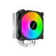 Кулер для процессора Huntkey Storm T400, ARGB, S1851/1700/1200/AM4/AM5, 180W, 800-1800rpm, 4pin (Storm T400 Fantasy ARGB)