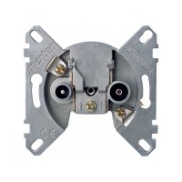 TV/FM мех-м MERTEN MTN466099 D-Life оконечный, 0/4,5DB