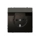 Розетка мех-м MERTEN MTN2310-6034 D-Life 16А с крышкой антрацит