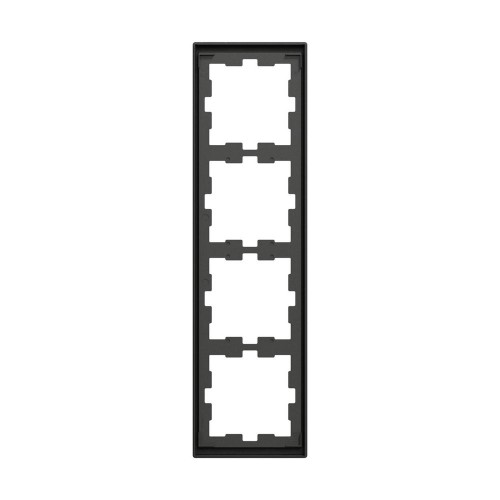 Рамка MERTEN MTN4040-6534 D-Life 4 постовая антрацит