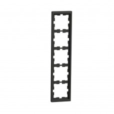 Рамка MERTEN MTN4050-6534 D-Life 5 постовая антрацит