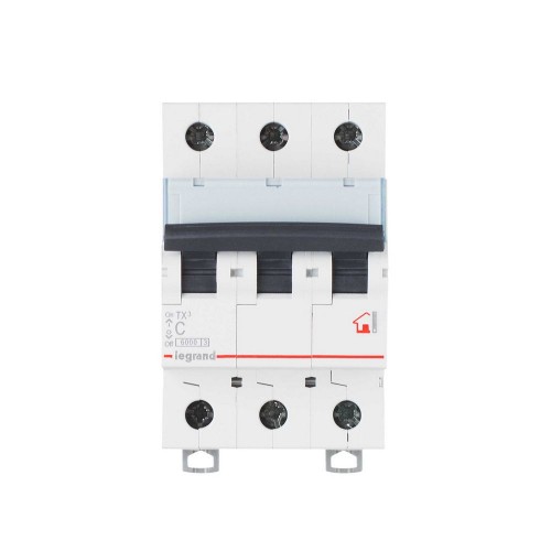 Автоматический выключатель Legrand 404057 3П С 20A TX3 6000 6kA