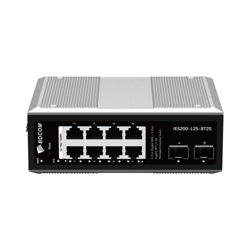 Коммутатор BDCOM IES200-L25-8T2S