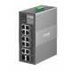 Коммутатор индустриальный PoE+ Smart GbE  10-портовый Tp-Link IES210GPP <JetStream™ 8 портов GbE(2× PoE++, 6× PoE+), 2 комбинированых GbE порта RJ45/SFP, бюджет мощности PoE 240W, интеграция с Omada SDN>