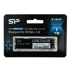 Твердотельный накопитель SSD M.2 PCIe Silicon Power A60, SP001TBP34A60M28, 1TB, 1 TB NVMe