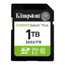 Карта памяти microSDXC 1TB, Kingston SDS3/1TB, MemoryCard Class 10, UHS-I (U1), Video Class 10