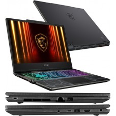 Ноутбук MSI Cyborg A15 AI B2HWFKG-020XKZ (9S7-15QL42-020), Translucent Black, NB Ryzen 5 240 -4.3/512GB SSD/16G/RTX5060-8Gb/15.6"FHD-144Hz/Dos