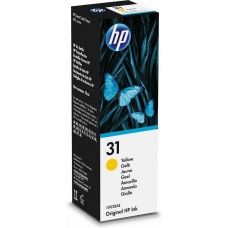 Чернила HP 31 Yellow Original Ink Bottle для HP Smart Tank 300 / 400 / 500 / 600 / 5100 / 7000 / 7300 / 7600 series (1VU28AE)