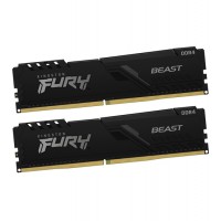 Модуль памяти Kingston Fury Beast KF432C16BB1K2/32WP DDR4 DIMM 32Gb KIT (2x16) 3200MHz CL16 (KF432C16BB1K2/32WP)