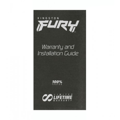 Модуль памяти Kingston Fury Beast KF432C16BB1K2/32WP DDR4 DIMM 32Gb KIT (2x16) 3200MHz CL16 (KF432C16BB1K2/32WP)