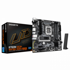 Материнская плата GIGABYTE B760M DS3H WF6E GEN5, LGA1700, 4xDDR5, PCIe5.0, HDMI+2xDP, 2xM.2, mATX (B760M DS3H WF6E GEN5)