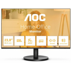 Монитор AOC 24B3QA2/01 IPS 23.8" 16:9 FHD(1920x1080x120Hz),300cd/m2,1500:1,20M:1,178/178,4ms,DP,VGA,HDMI,2x2W,Black