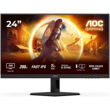 Монитор Игровой 23,8" AOC 24G4HRE/01 IPS 1920x1080 200Hz 0.5ms 300cd/m 1000:1 2xHDMI DP 2x2W Черный