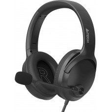 Наушники+микрофон A4tech Fstyler FH280U BLACK
