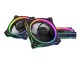 Вентилятор для корпуса ASUS PRIME MR120 FAN ARGB BLACK 3IN1 120x120x28 MR120-1/BK/3 IN 1//