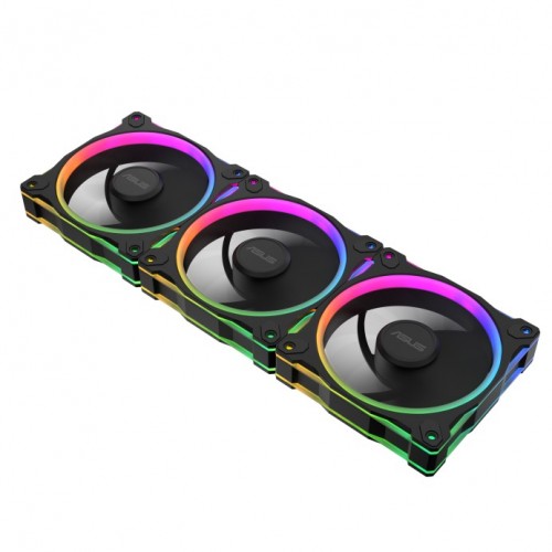 Вентилятор для корпуса ASUS PRIME MR120 FAN ARGB BLACK 3IN1 120x120x28 MR120-1/BK/3 IN 1//