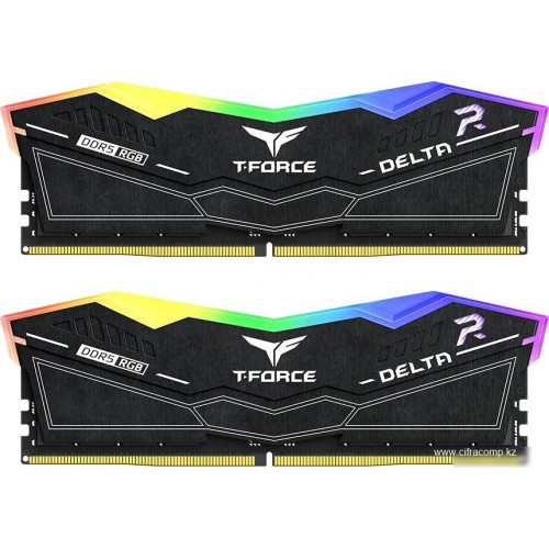Оперативная память 64GB Kit (2x32GB) 6000MHz DDR5 Team Group DELTA RGB CL30 FF3D564G6000HC30CDC01