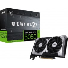 Видеокарта MSI GeForce RTX 5050 8G VENTUS 2X, 8G GDDR6 128bit 1xHDMI 3xDP G5050-8V2