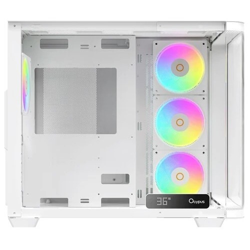 Корпус Ocypus Iota C70 WH Curve ARGB Digital ATX/mATX/mITX 2xUSB Type-C Белый Iota-C70-WHD400CD-GL