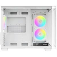 Корпус Ocypus Iota C50 WH Curve ARGB Digital mATX/ITX 2xUSB Type-C Белый Iota-C50-WHD300CD-GL
