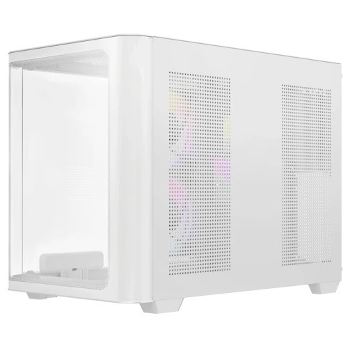 Корпус Ocypus Iota C50 WH Curve ARGB Digital mATX/ITX 2xUSB Type-C Белый Iota-C50-WHD300CD-GL