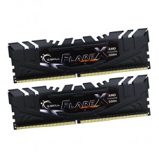 Комплект модулей памяти G.Skill Flare X (AMD), F4-3200C16D-16GFX DDR4, 16 GB (For AMD Ryzen & Ryzen Threadripper), DIMM kit  (2x8GB), 16-18-18-38