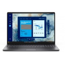 Ноутбук Dell/Pro 16 PC16250/3г/Core Ultra 7/265U/2,1 GHz/16 Gb/SSD/512 Gb/No ODD/Graphics/integrated/16 ''/1920x1200/Windows 11/Pro/Backlit Kb/Finge (BTO109_PC16250_EMEA_210-BQHB)