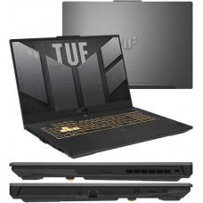 Ноутбук ASUS TUF Gaming F17 FX707VJB-HX098 (90NR0MY5-M003N0), NB Core 5 210H-2.2/512GB SSD/16GB/RTX3050-6GB/17.3" FHD, Dos