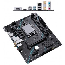 Материнская плата MaxSun H610M 666 WIFI6 D5, MB Socket1700, MATX, iH610 (VGA+HDMI), MaxSun 2DDR5, PCIx16, PCIx1