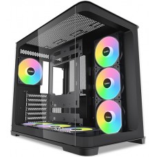 Корпус ATX midi tower SAMA, V60 , (Без БП), Black, Case